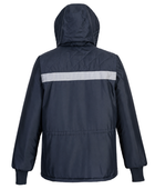 B2B Coldstore Jacket Navy Custom Freezer Workwear Low MOQ