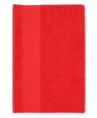 B2B Hairdressing Cotton Hand Towel Red Low MOQ Custom Salon Workwear