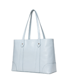 Wholesale Structured Leather Tote Bag B2B Custom Leather Bag