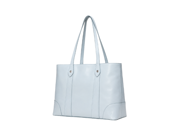 Wholesale Structured Leather Tote Bag B2B Custom Leather Bag