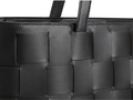 B2B Leather Tote Bag Black Custom Leather Bag Low MOQ