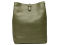B2B Leather Backpack Tote Bag Olive Low MOQ Custom