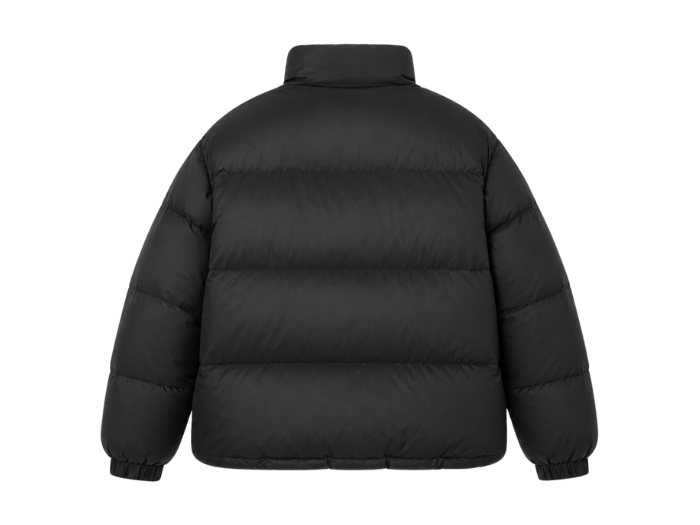 Down-Filled Puffer Jacket – Black | B2B Low MOQ