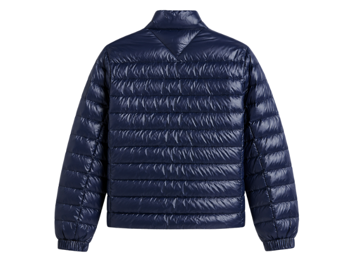 Quilted Duck Down Puffer Jacket – Navy Blue | B2B Low MOQ