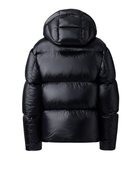 Lustrous Hooded Goose Down Puffer Jacket – Black | B2B Low MOQ