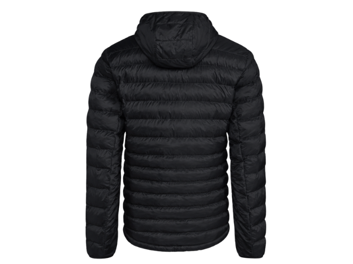 Men’s Thermal Hooded Eider Down Puffer Jacket Black B2B