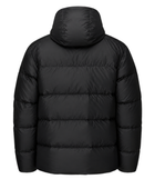 Personalize Men’s Black B2B Hooded Eider Down Puffer Jacket Low MOQ