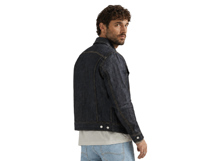 Custom Men's Rider Denim Jacket B2B Dark Indigo