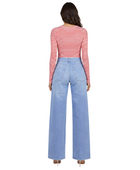 Wide Leg Denim Pants Light Blue Wash | B2B Low MOQ