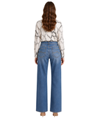 Straight Leg Denim Pants Mid Blue Faded Wash | B2B Low MOQ