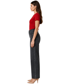 Straight Leg Denim Pants Washed Black Five Pocket Design | B2B Low MOQ