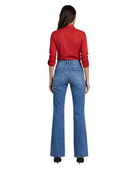 Bootcut Denim Pants Mid Blue Faded Wash | B2B Low MOQ
