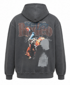 B2B Custom Charcoal DTG Pullover Hoodie Low MOQ Custom Hoodie Manufacturer