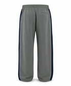 Balloon Fit Washed Panelled Sweatpants Charcoal Grey Contrast Design | B2B Low MOQ