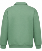 Quarter Zip Sweatshirt Sage Green | B2B Low MOQ