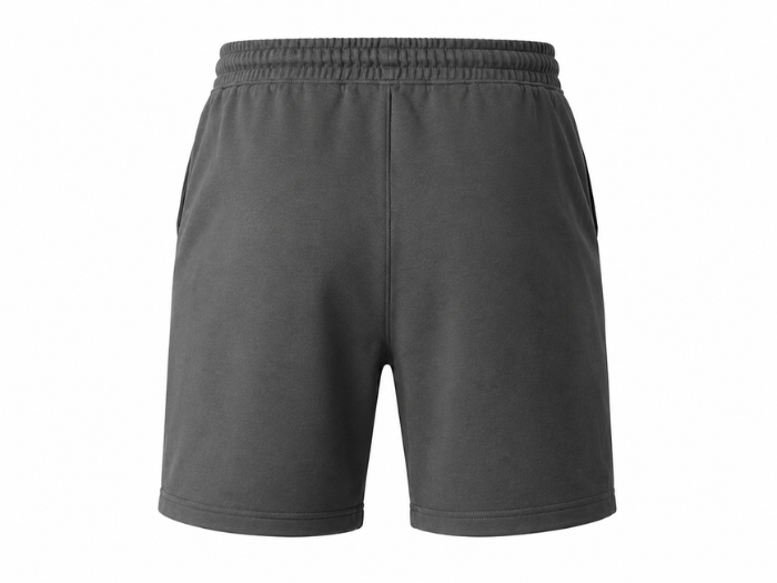 Sweat Shorts Charcoal Grey Garment Dyed | B2B Low MOQ