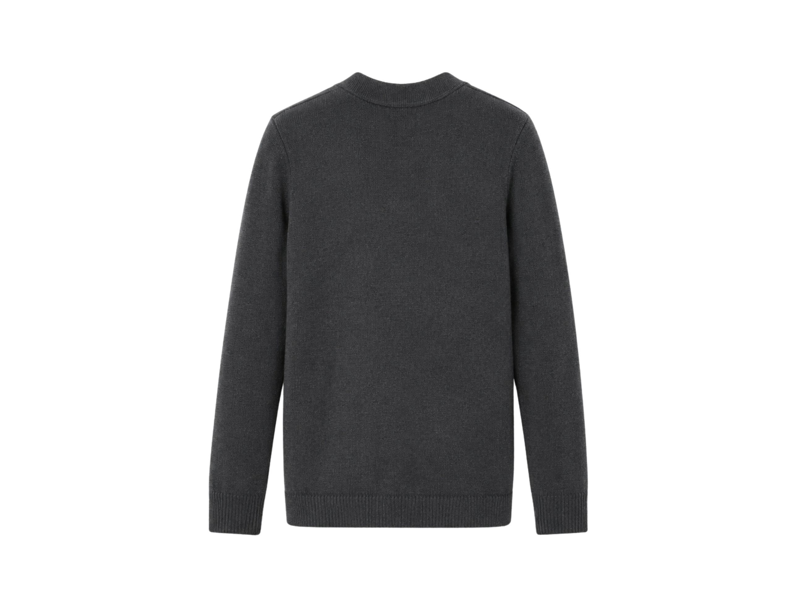 School V-Neck Sweater Cardigan Charcoal Grey | B2B Low MOQ Wholesale Manufacturer