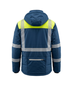 B2B Safety Reflective Hooded Ski Wear Jacket Low MOQ Winter Manufacturer