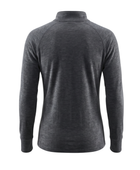 Custom Ski Wear Winter Mid Layer Shirt Charcoal Grey B2B
