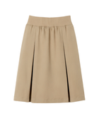 B2B School Uniform Skirt Girls Beige Pleated Low MOQ School Uniform Manufacture