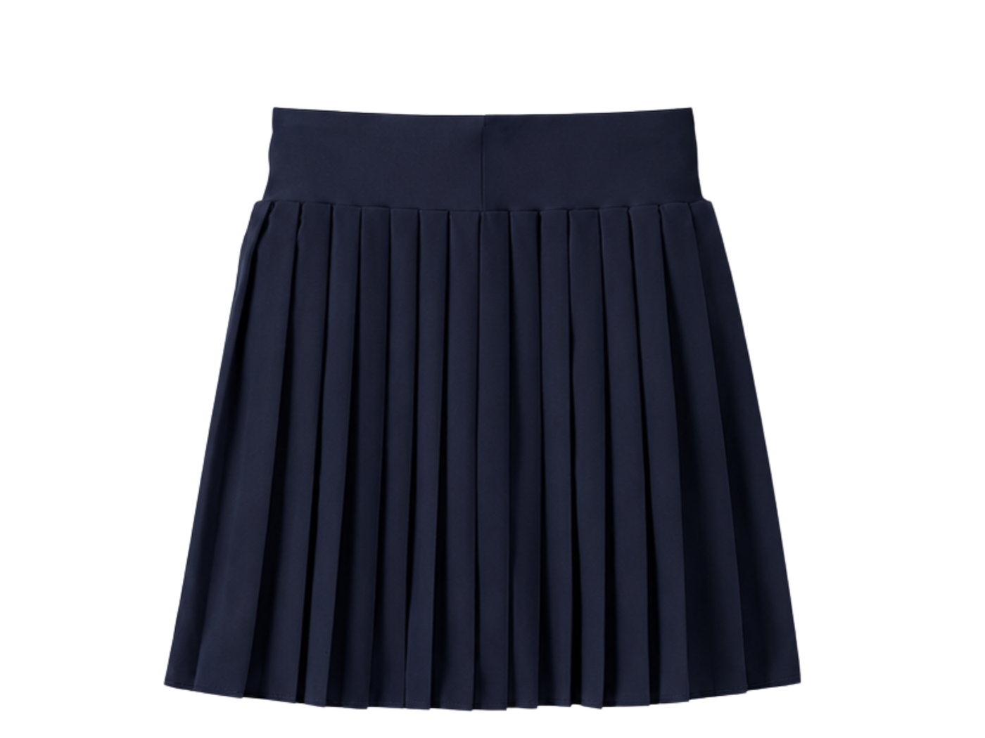 School Pleated Pull-On Skort Navy Blue | B2B Low MOQ Wholesale