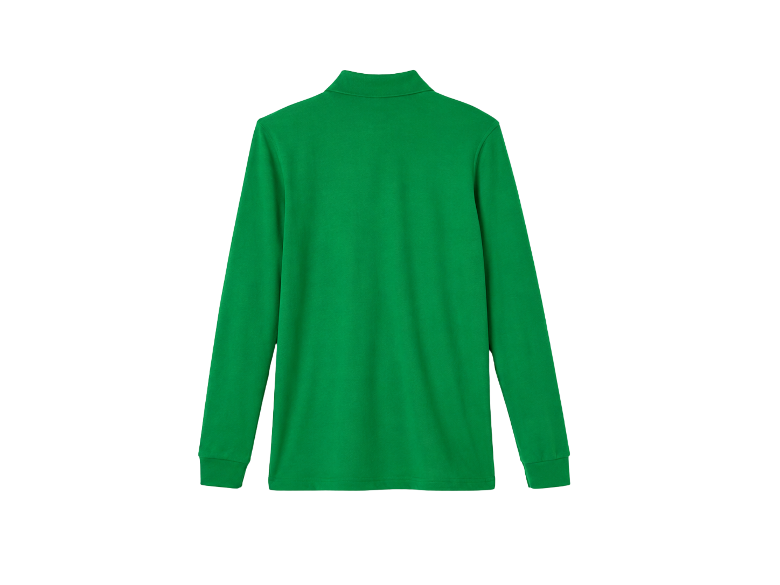 B2B School Uniform Long Sleeve Polo Shirt Bulk School Uniform Manufacturer Green