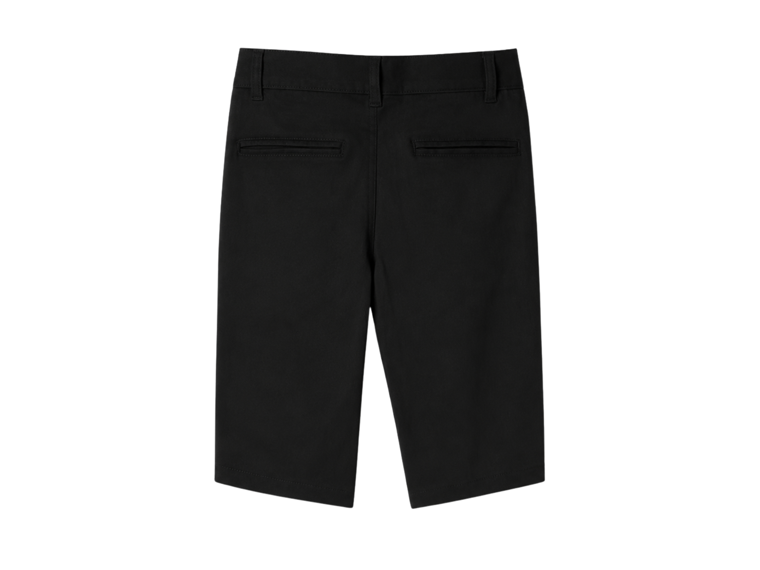 B2B Stretch School Uniform Shorts Girls Black Low MOQ School Uniform Manufacturer