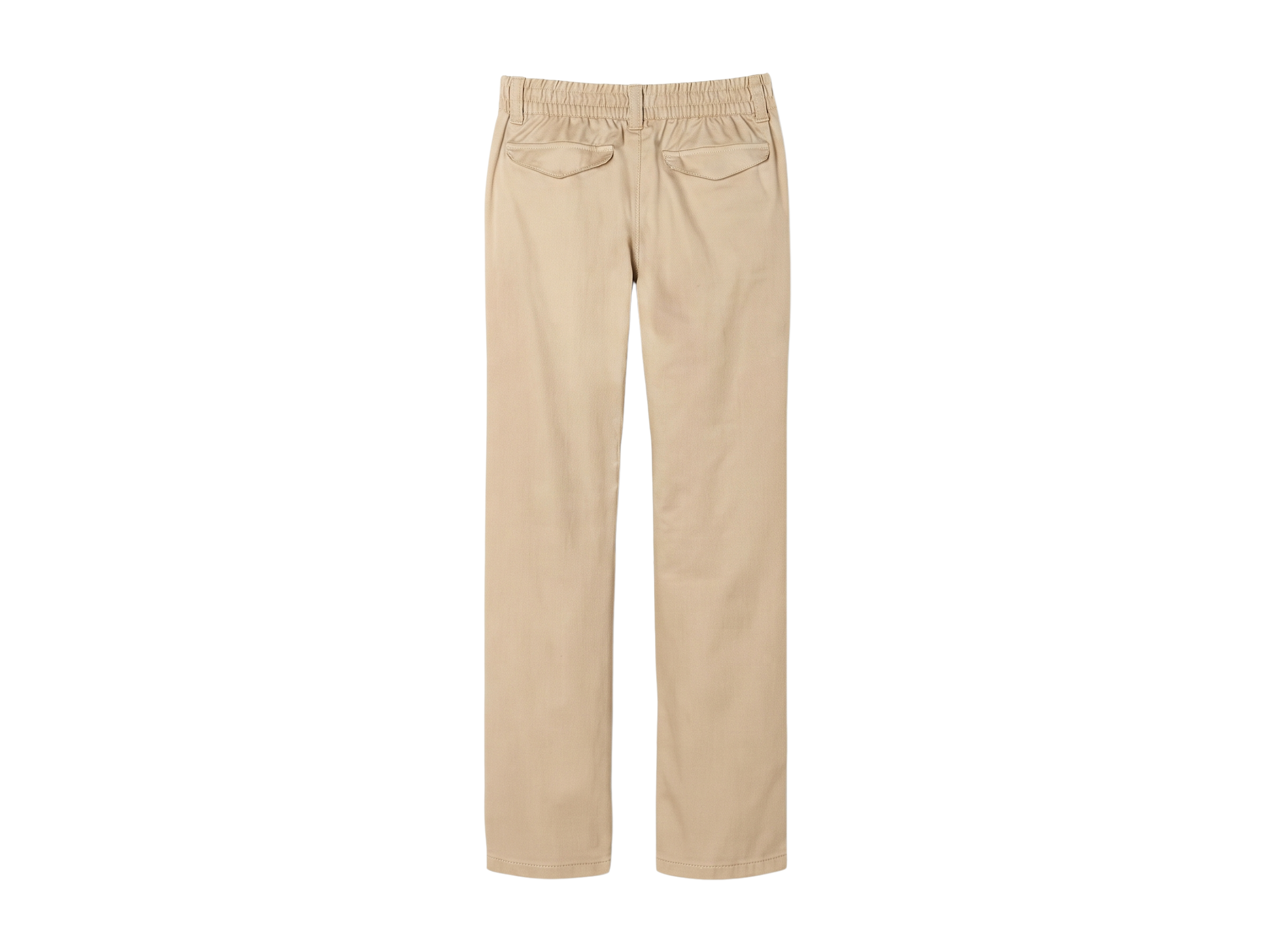 Boys’ Pull-On Straight Fit School Uniform Pant Khaki Beige | B2B Low MOQ Wholesale