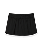 School Athletic Skort Black | B2B Low MOQ Wholesale