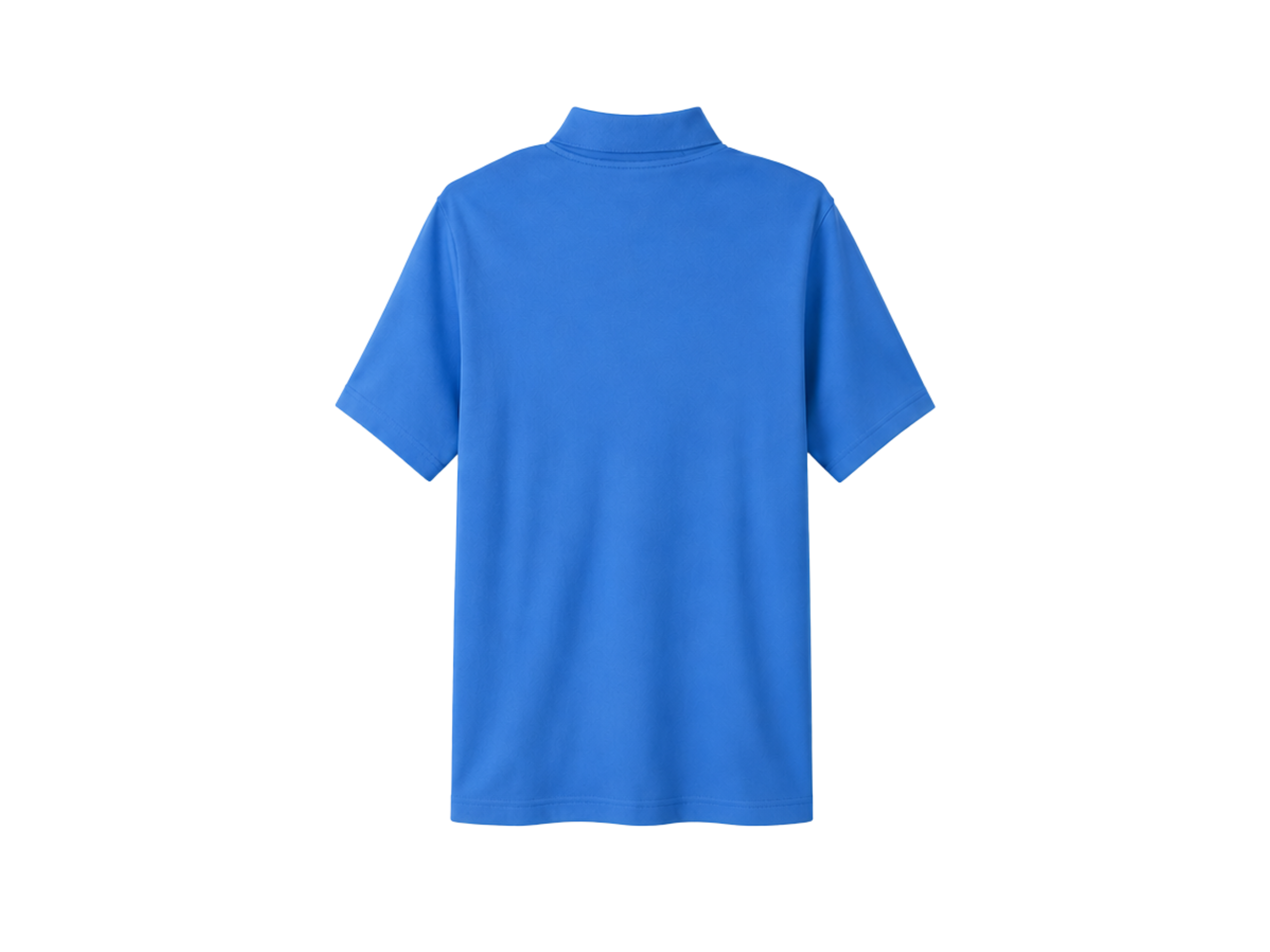 B2B School Uniform Polo Shirt Short Sleeve Royal Blue Low MOQ