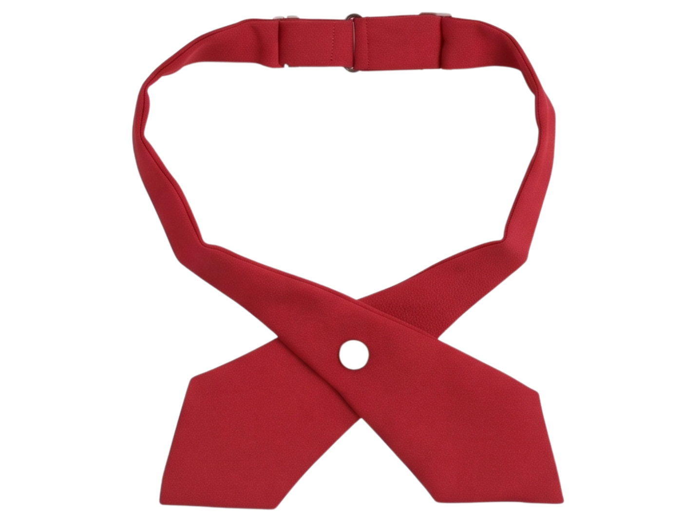 School Adjustable Cross Tie Red | B2B Low MOQ Wholesale
