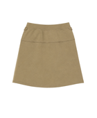 School Adaptive Pleated Skort Khaki Beige | B2B Low MOQ Wholesale