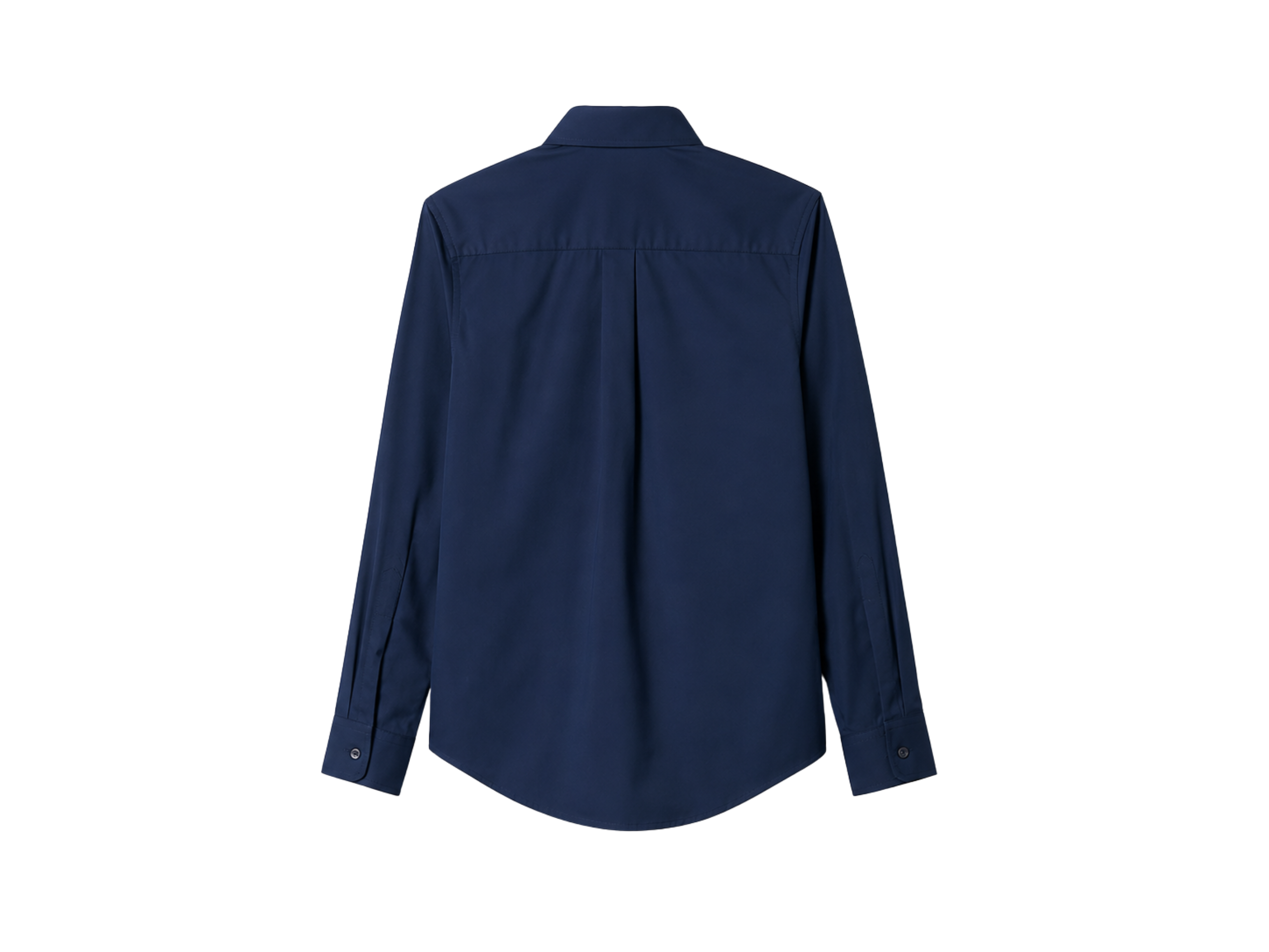 School Adaptive Long Sleeve Shirt Navy Blue | B2B Low MOQ Wholesale