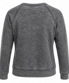 Custom DTF Sweatshirt Women’s Charcoal Grey Acid Wash B2B