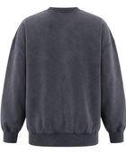 B2B Vintage Grey Acid Wash Oversized Crewneck Sweatshirt