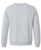 Heather Grey Panel Seam Crewneck Sweatshirt B2B Low MOQ Manufacturer