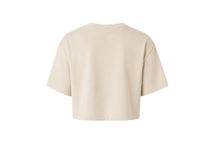 Personalize Crop T-Shirt Women’s Beige DTF Alien B2B