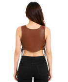 Halloween Huntress Crop Bodice Brown | B2B Low MOQ