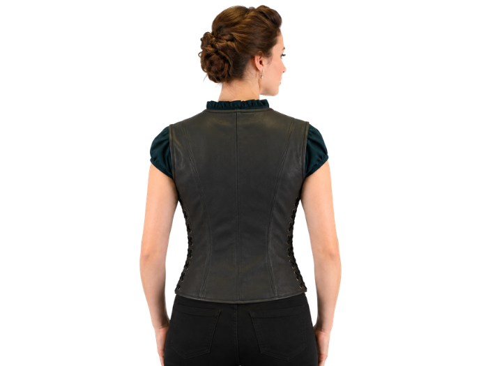 Halloween Archers Lace Up Bodice Black | B2B Low MOQ