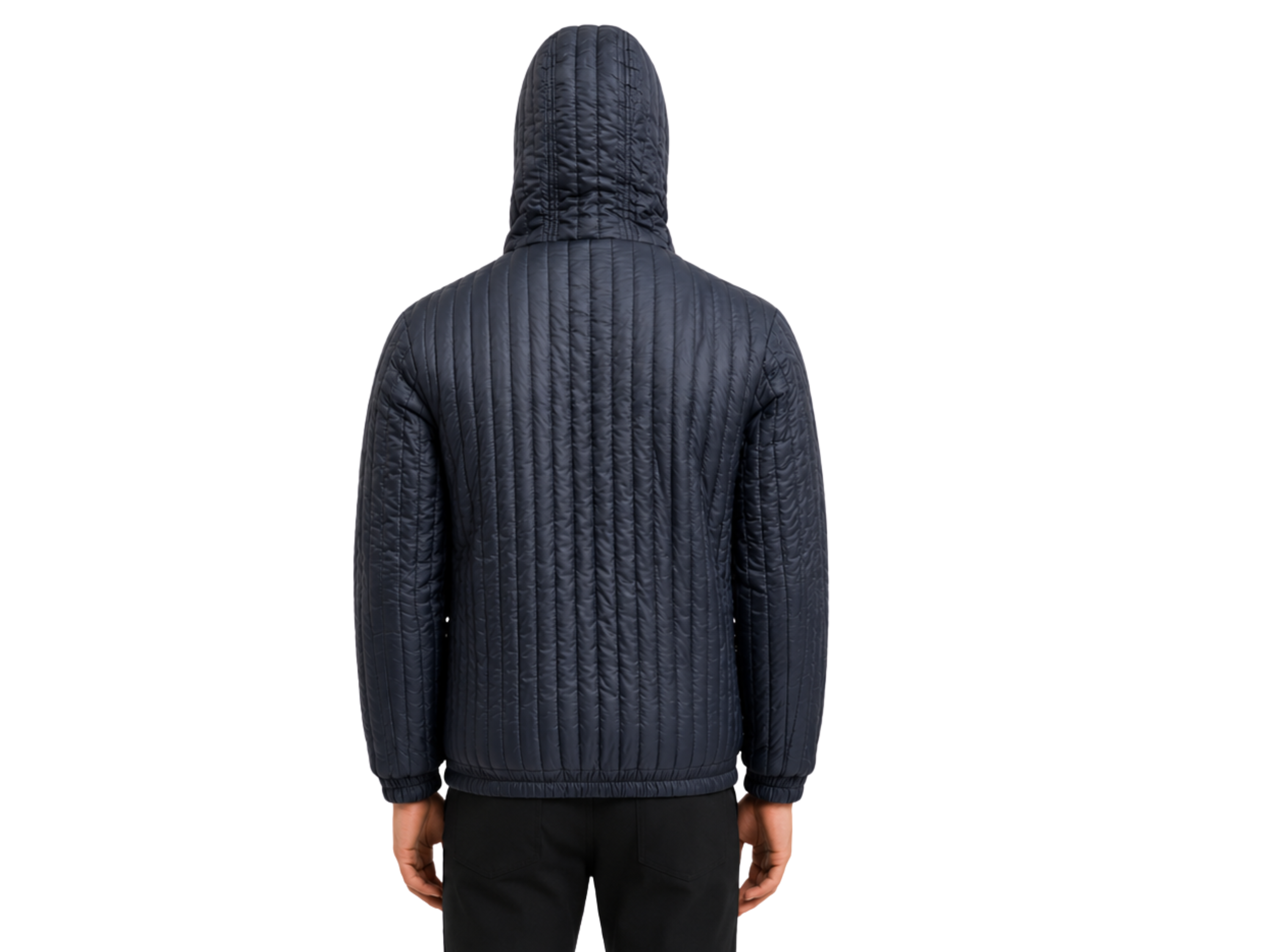 Reversible Hooded Puffer Jacket | B2B Low MOQ Manufacturer