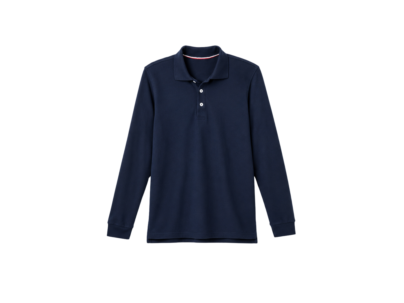 Long Sleeve Polo Shirt Navy B2B School Uniform Manufacturer