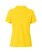 School Short Sleeve Fitted Stretch Piqué Polo Yellow | B2B Low MOQ Wholesale
