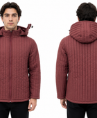 Wind-Resistant Detachable Hood Puffer Jacket | B2B Low MOQ Manufacturer