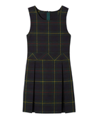 School Plaid Box Pleat Jumper Black Multicolour | B2B Low MOQ Wholesale