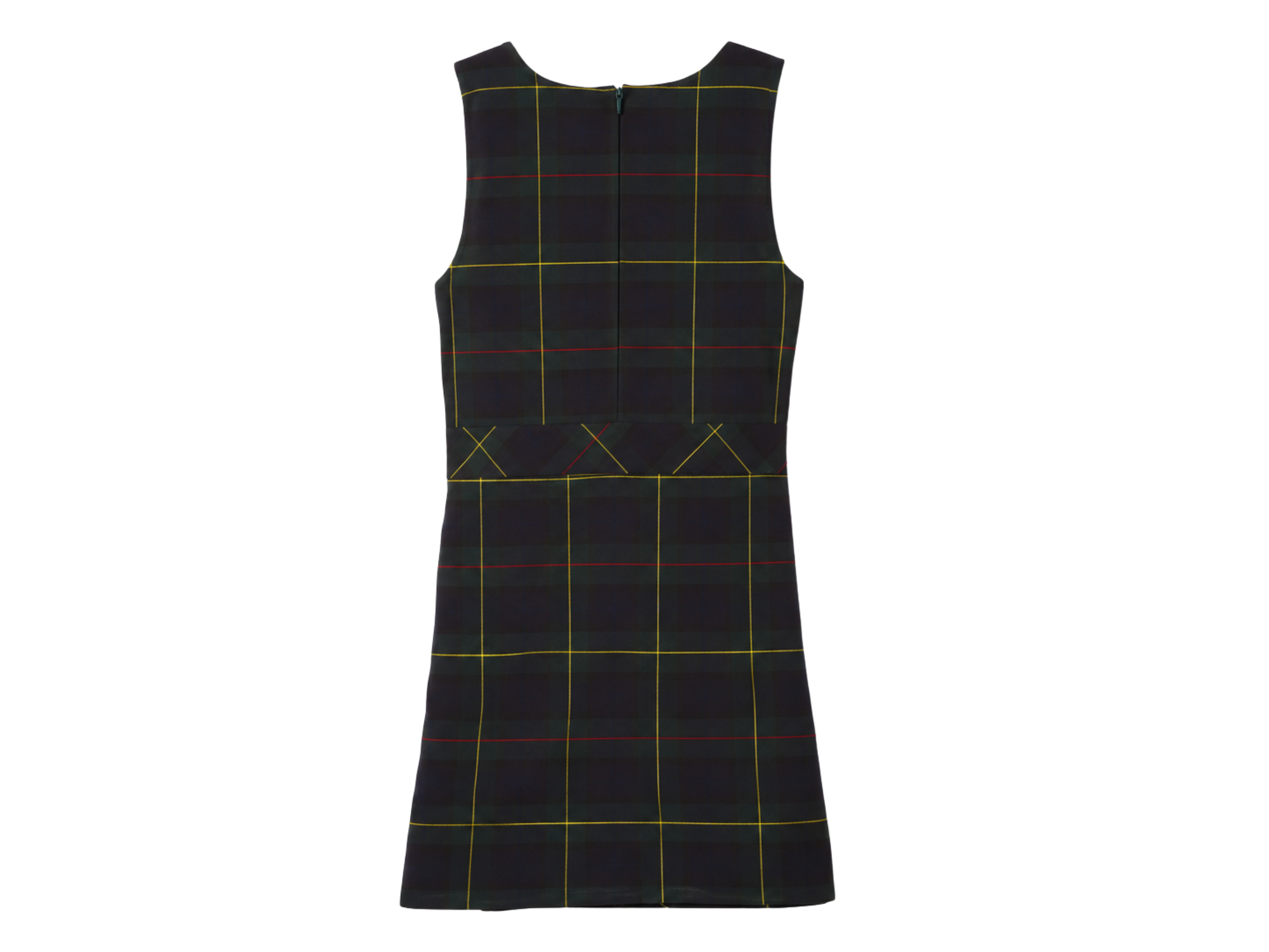 School Plaid Box Pleat Jumper Black Multicolour | B2B Low MOQ Wholesale