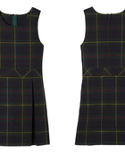 School Plaid Box Pleat Jumper Black Multicolour | B2B Low MOQ Wholesale