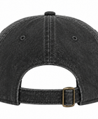 Custom Black Acid Wash Baseball Cap B2B