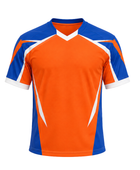 Wholesale Orange & Blue Lacrosse Jersey – Custom Team Uniform, Bulk Orders, Low MOQ, Performance Sportswear