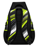 Custom ping pong Team Backpack – Black Neon Yellow Ping Pong Bag for Wholesale Buyers