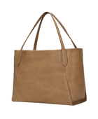 B2B Soft Leather Tote Bag Brown Low MOQ Manufacturer